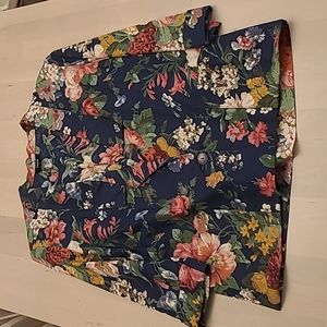 NWOT Deadstock VTG Kwai Lan Louis Lightweight Tropical Print Blazer ILGWU Stamp